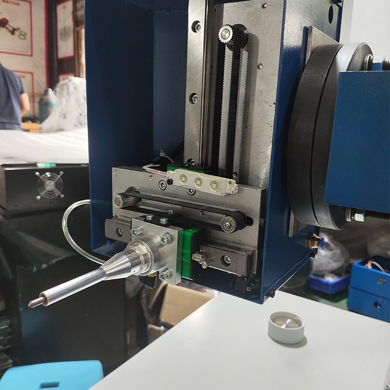 Small Flanges Dot Peen Horizontal Rotary Marker pic