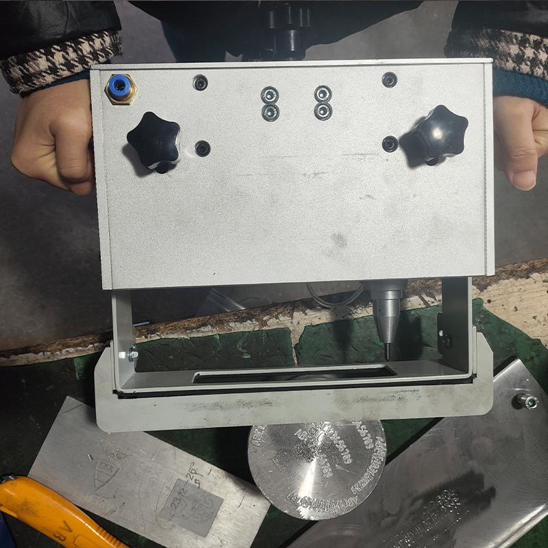 Two Handheld Flange Dot Peen Engraver pic.
