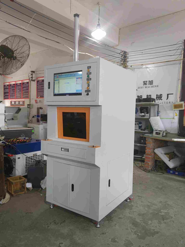 Enclosed MOPA Fiber Laser Marking Machine
