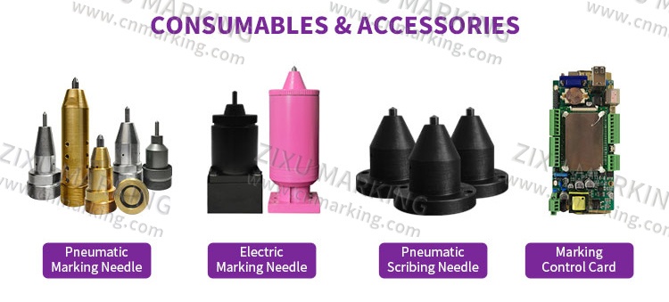 Handheld Pneumatic Dot Peen Gas Cylinder Marking Machine
