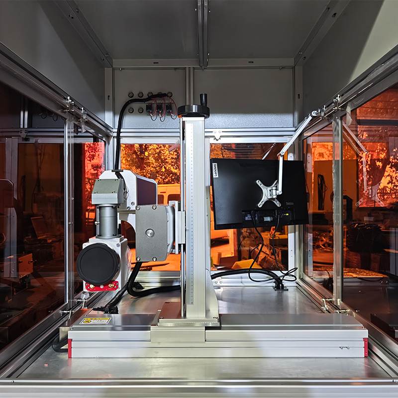Inline Automatic Enclosed MOPA Fiber Laser Marking Machine pic.