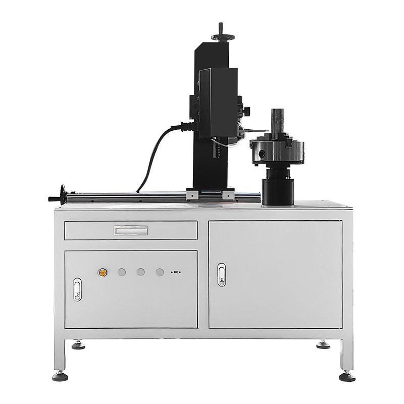 Flange Dot Peen Horizontal Rotary Marking
