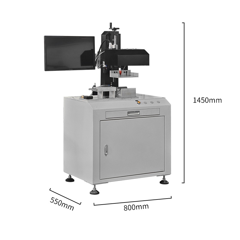 Inline Automatic Steel Sleeves Dot Peen Marker Machine