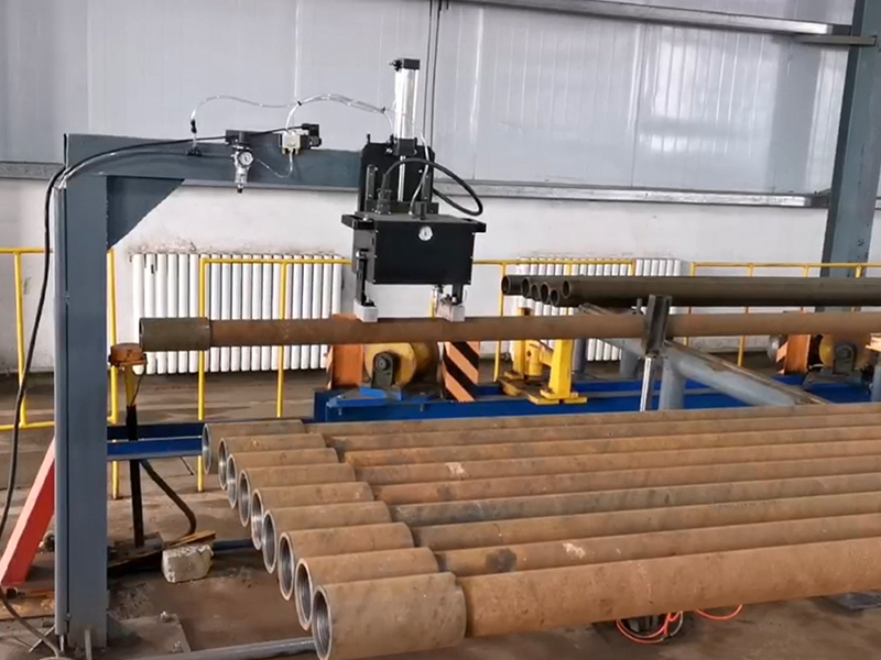 inline penumatic dot peen engraver