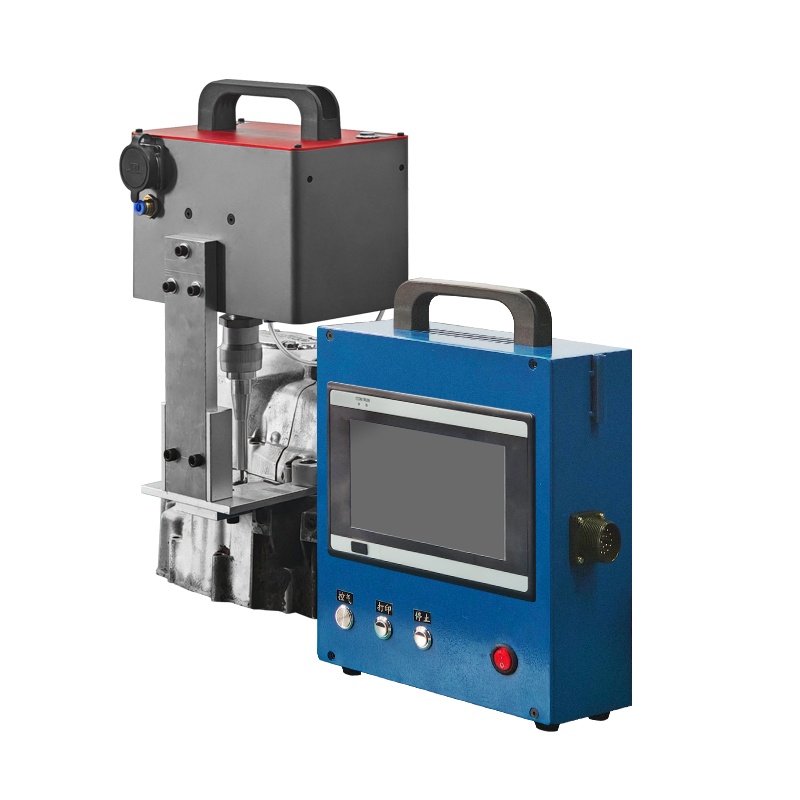 Motorcycle Engine Dot Peen Marking Machine 70x40mm