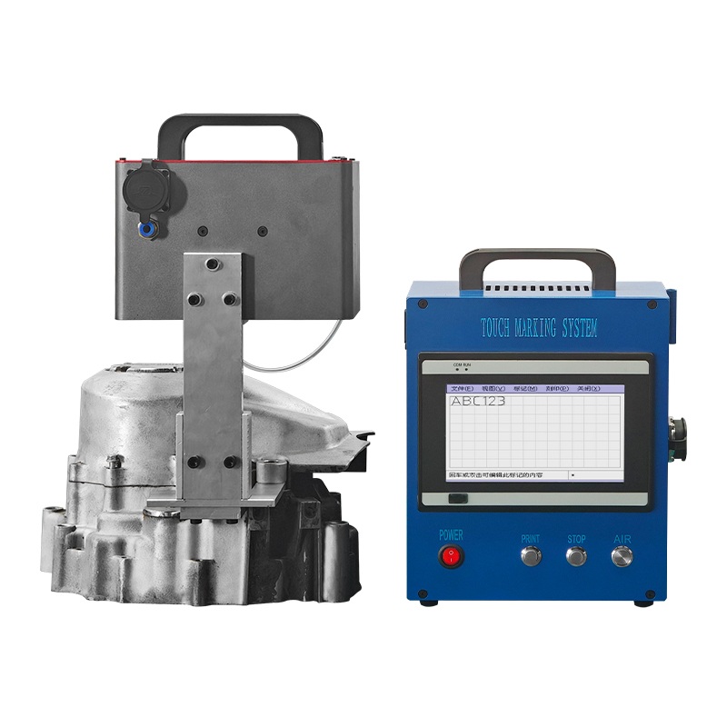 Motorcycle Engine Dot Peen Marking Machine 70x40mm