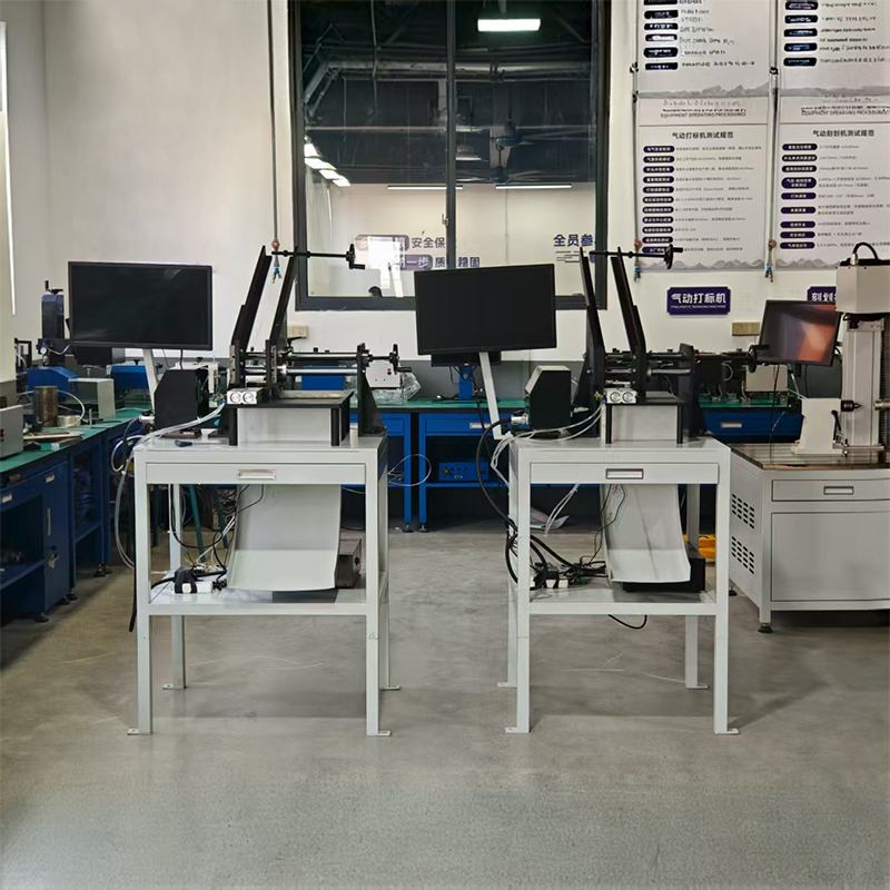 Automatic Dot Peen Marking Machine for Stud Bolt Side Marks