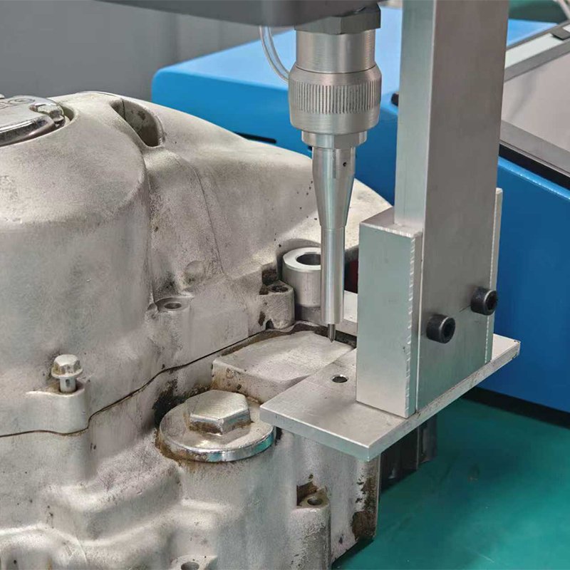 Motorcycle Engine Dot Peen Marking Machine 70x40mm