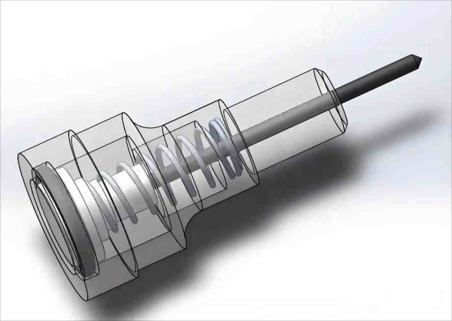 pneumatic marking needle