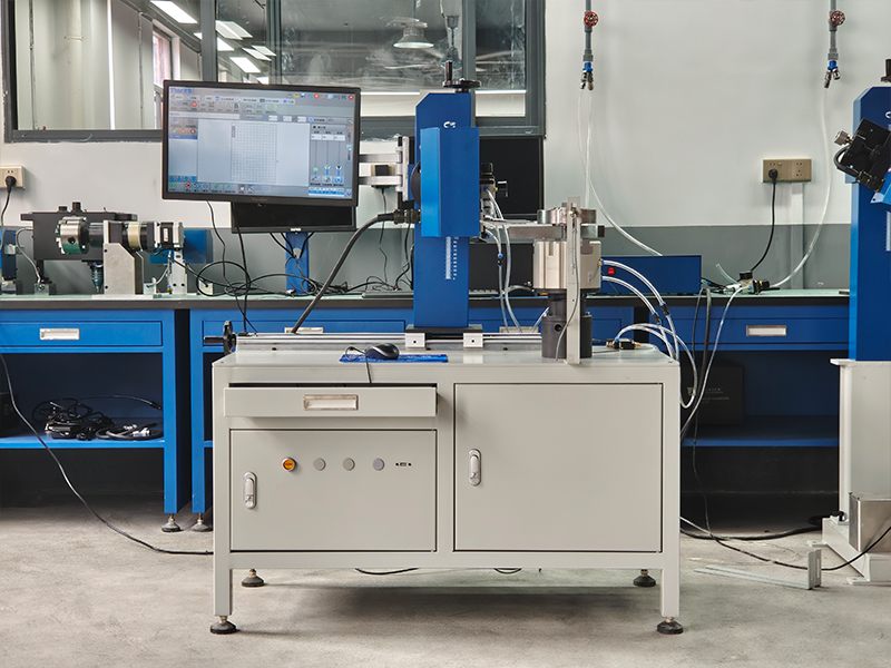 Automated flange marking workstation with robotic loading