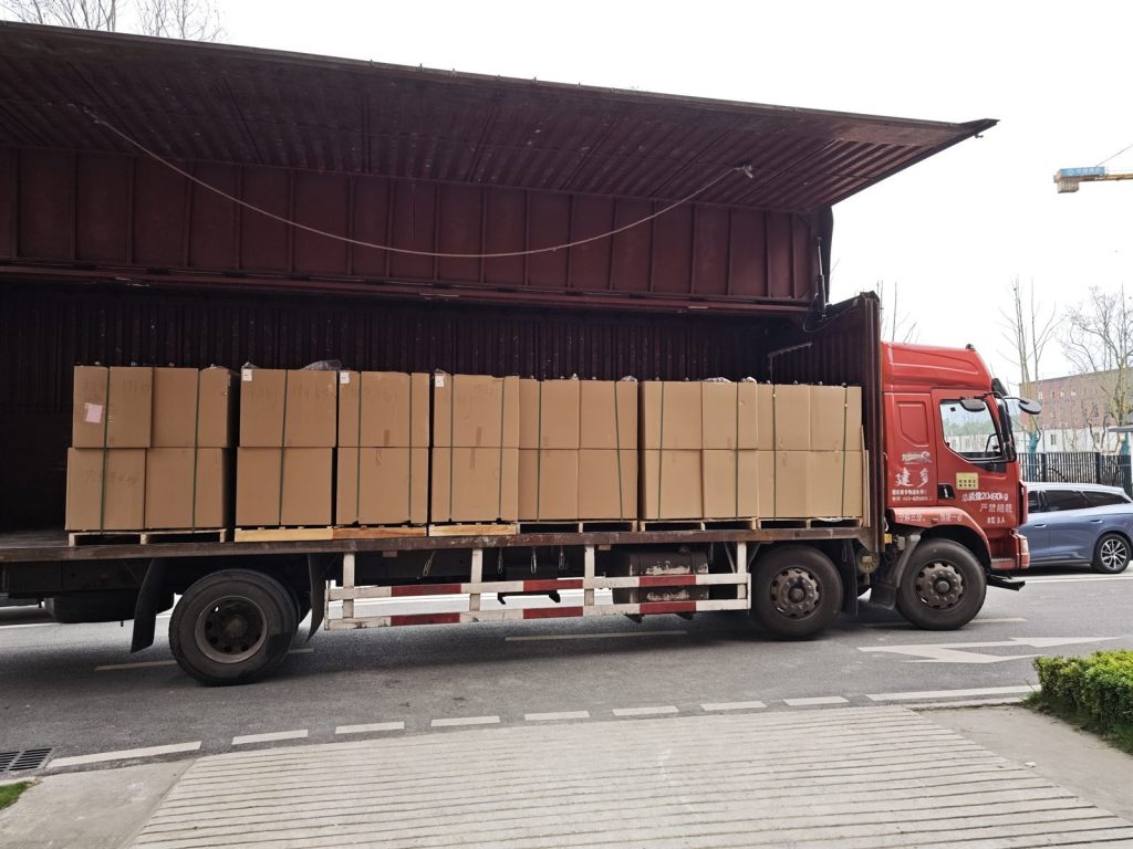 CNMarking laser marking machine components shipment to India partner