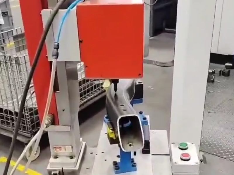 Automotive scribing machine delivery and on-site commissioning