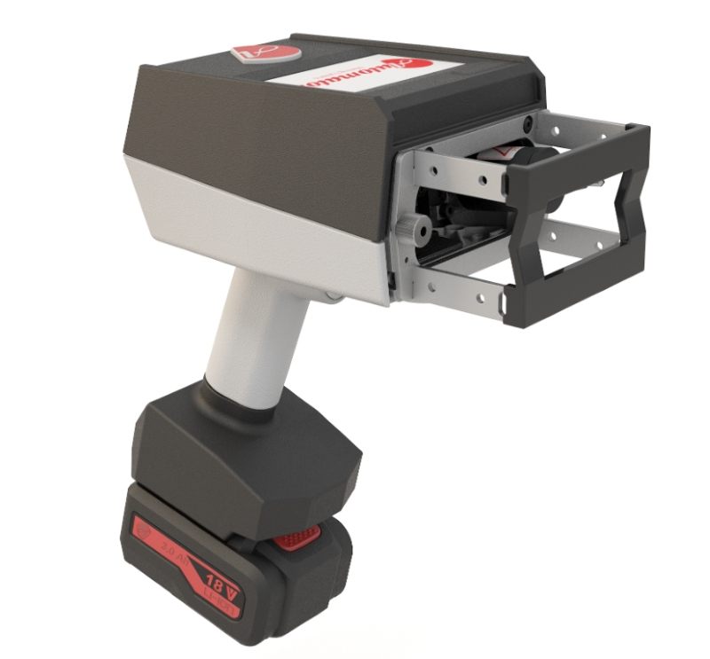 Automator Pannier ADP2560BA battery powered dot pin marking machine