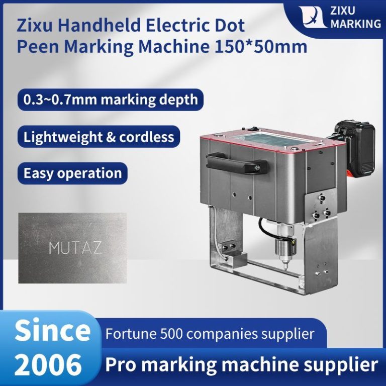 Handheld Electric Dot Peen Marking Machine 150x50mm K3