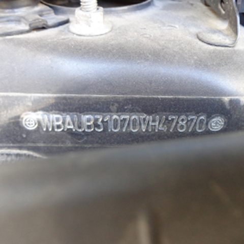 Dot peen marking sample 9 made by handheld electric K3 marker