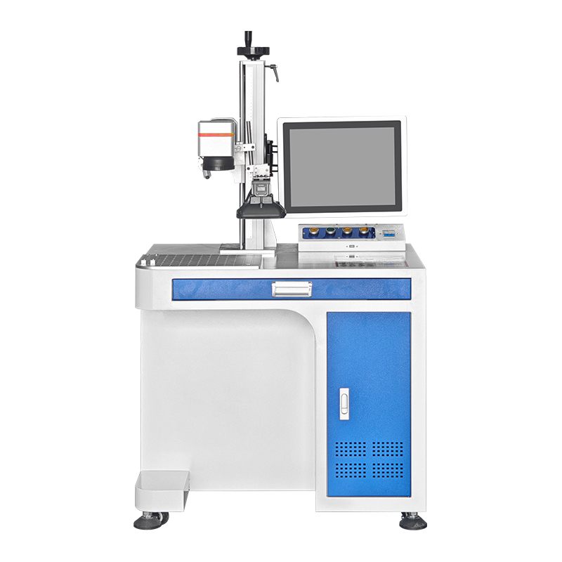 Fiber laser marking machine cabinet with scanner module
