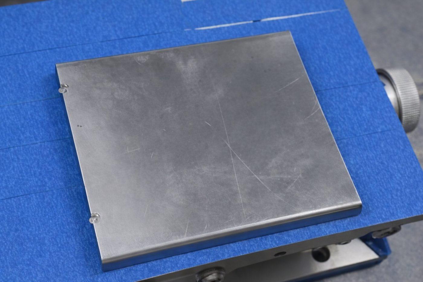 Pulsed laser surface texturing process on metal before coating