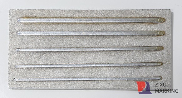 Continuous semiconductor laser welding bead on thin metal