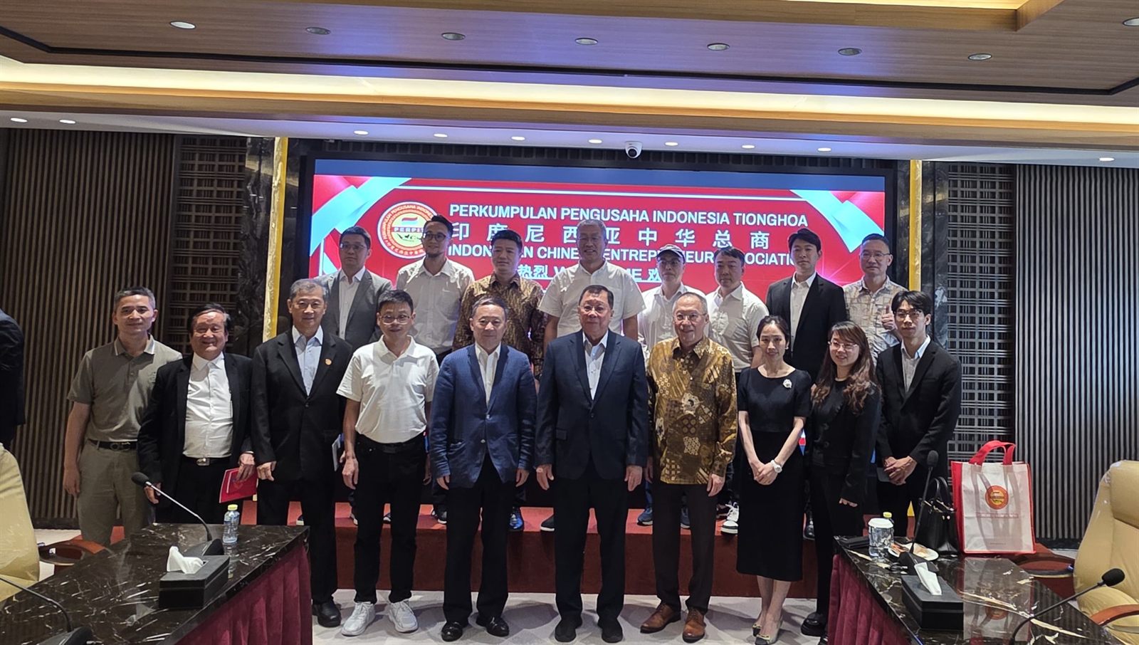 Zixu team photo from the Indonesia business exchange before Jakarta Industrial Week 2026
