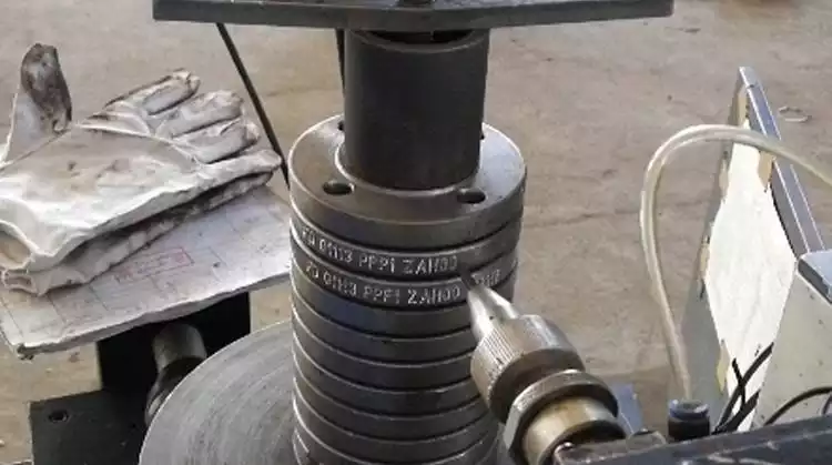 dot peen marking machine for valve
