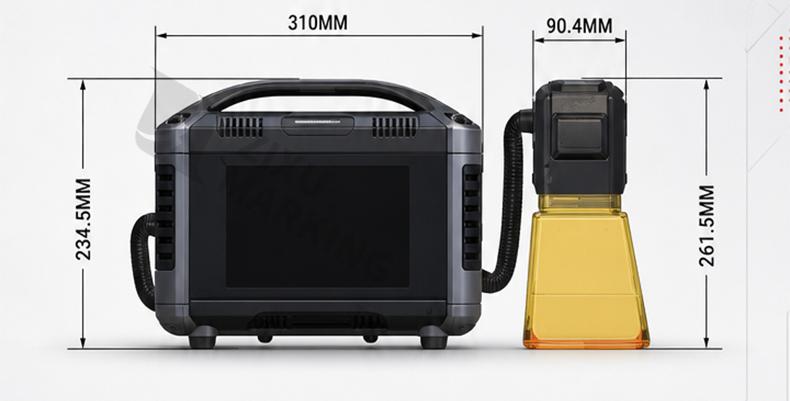 Features of Handheld Laser Marking Machine 20W / 30W