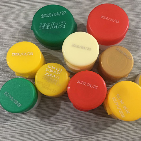 Marking Samples of Enclosed UV Laser Marking Machine