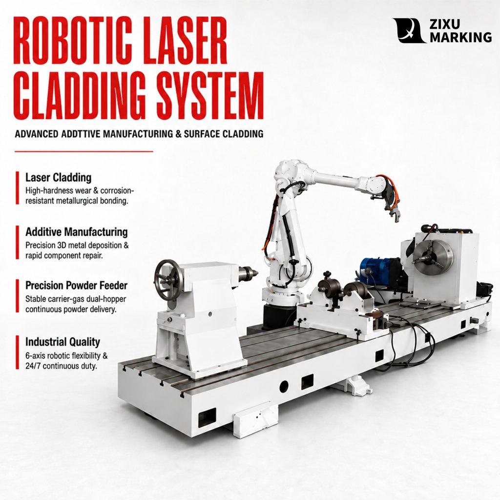 Automatic Robotic Laser Cladding System Type1