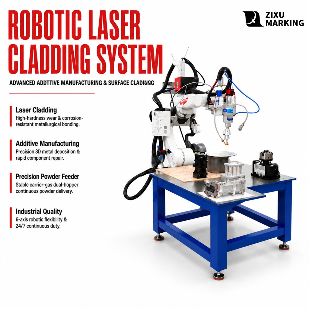 Automatic Robotic Laser Cladding System Type2