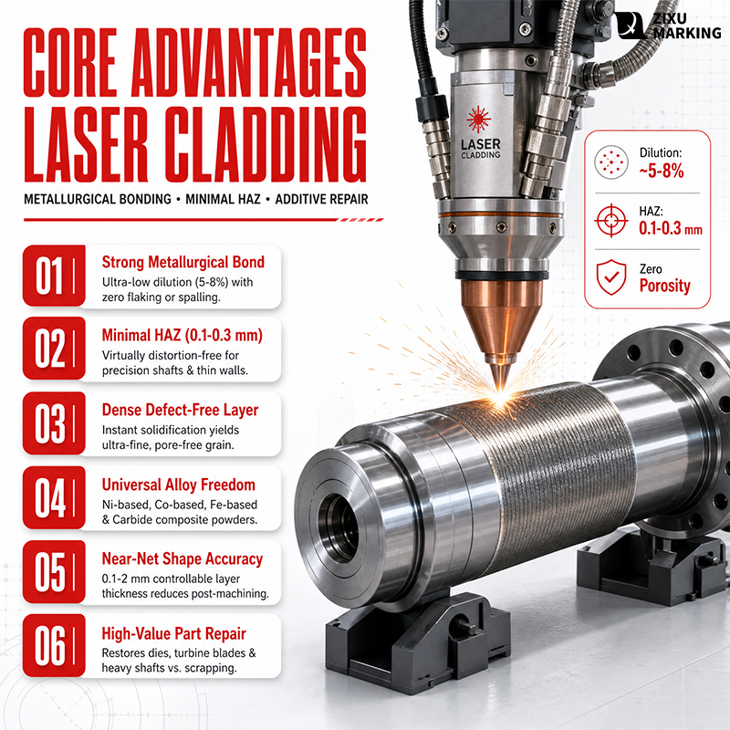Automatic Robotic Laser Cladding System Advantages
